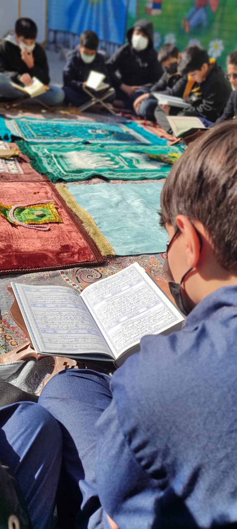 برگزاری محفل انس با قرآن کریم در هفته قرآن، عترت و نماز